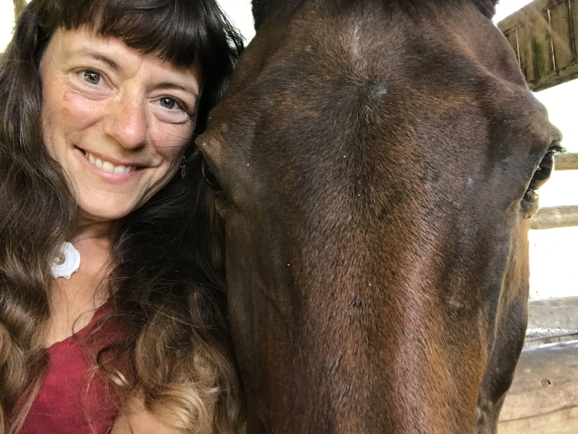 Erika Rado with Maggie